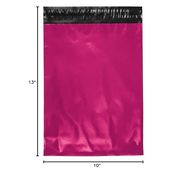 Pink and Black Poly Mailers - 15 Pack NIP - Picture 2 of 5
